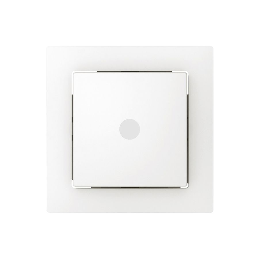 UP-Leuchtschalter SIDUS E 3/K weiss