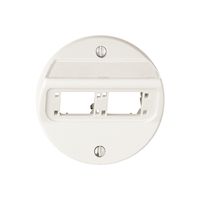 UP-Montageset freenet für 2×RJ45 weiss ohne Einsatz