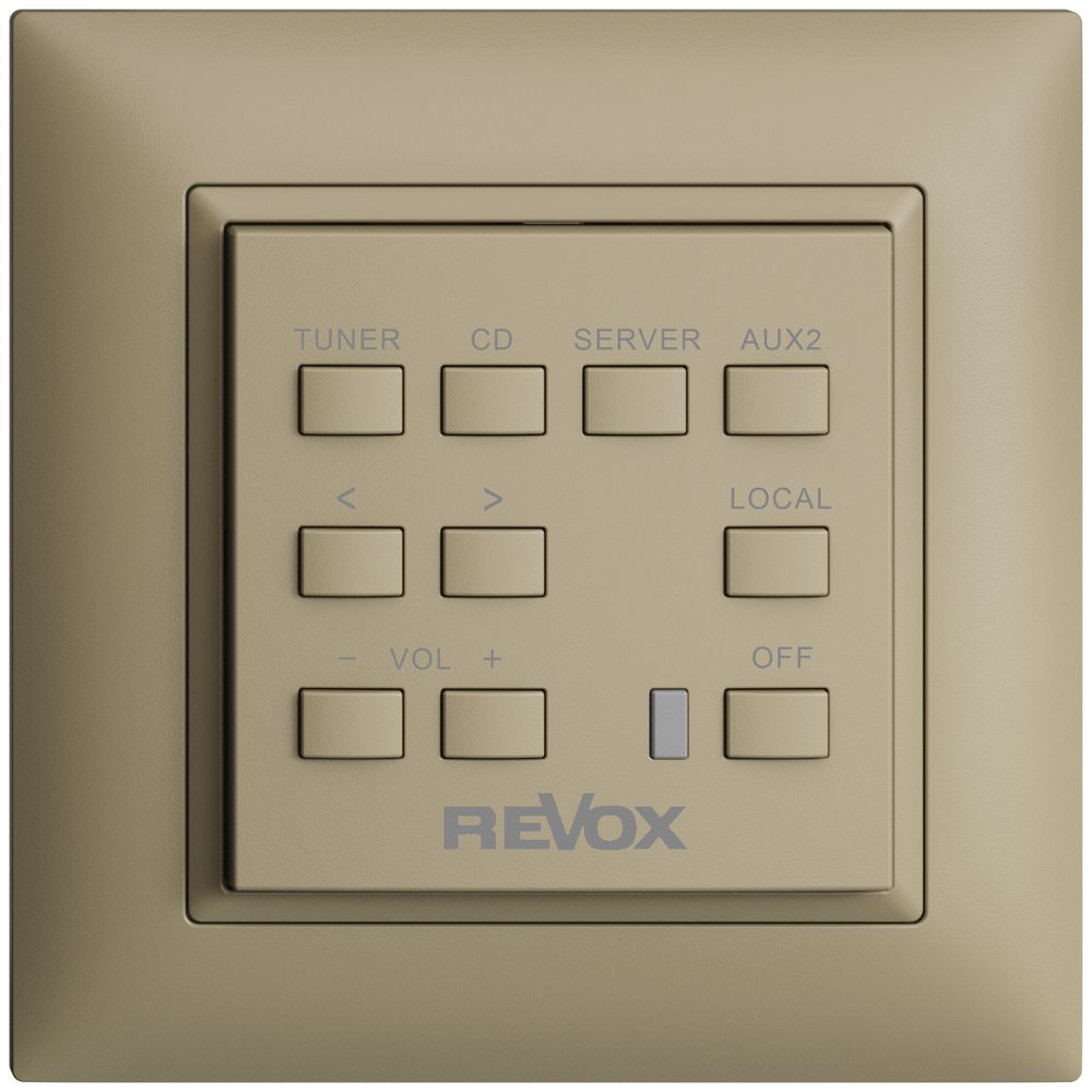 UP-Wandbedienung Revox EDIZIOdue sand