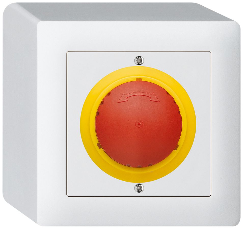 Contact pivotant AP kallysto ARRÊT D'URGENCE blanc