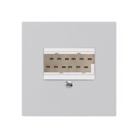 Boîte ENC kallysto 2×TT83 gris clair