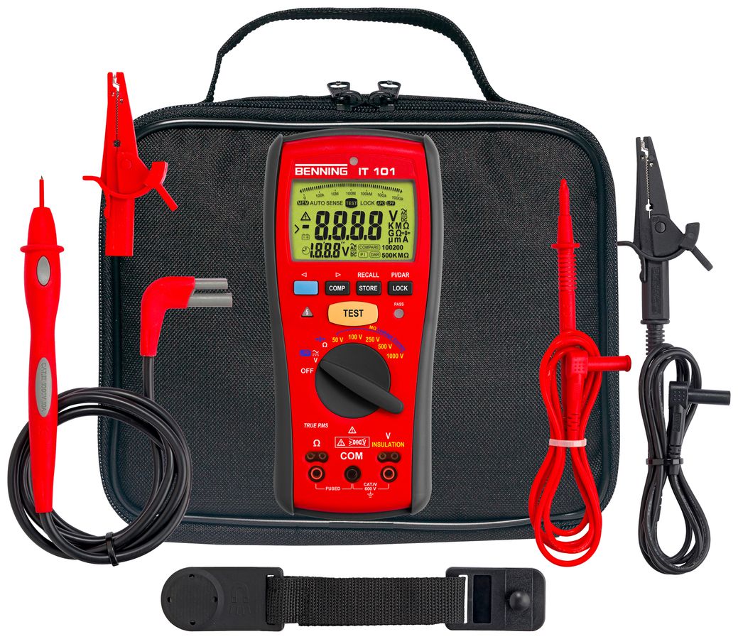 Isolationsmesser Benning IT 101 600VUC 200mA 0.05MΩ…20000MΩ