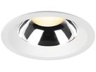 Downlight LED SLV C 150 20W 2250lm 930 IP54 WB DALI Ø176mm blanc