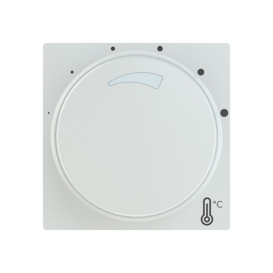 Thermostat d'ambiance ABB SIDUS E chauffa./réfrigé. NO 230VAC/10A 5…30°C bc