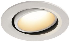Downlight LED SLV NUMINOS MOVE L 25.4W 2300lm 3000K 40° VAR Ø160×86mm bc/bc