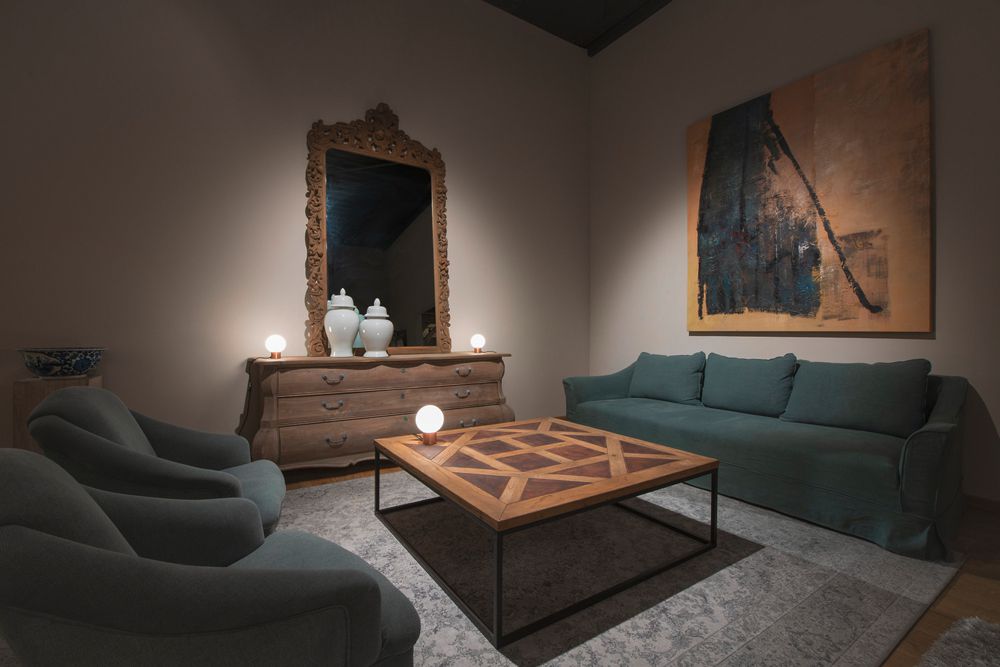 Tischleuchte SLV TINY SUN G9 1×0…3.6W Kupfer