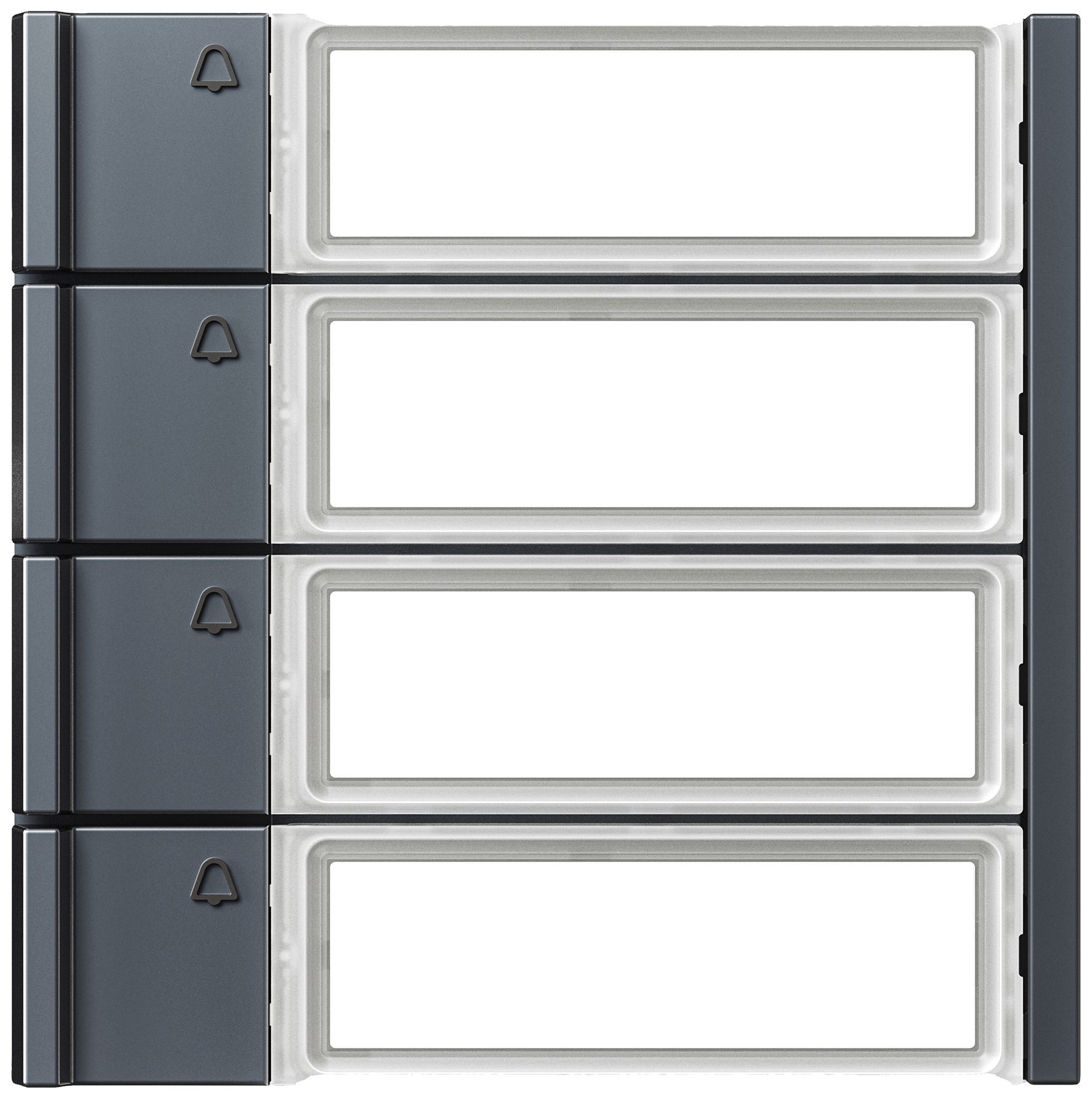 Module touches d'appel Siedle Vario système bus 4 12V anthracite