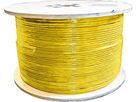 Netzwerkkabel S/FTP, 1km, gelb Cat.7A, AWG22, LSOH-3, 1200Mhz, CCA