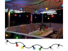 Guirlande M. Schönenberger 230V 15W 15×LED E27 multicolore 15m IP44 T13 IP55