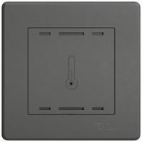 UP-Bedienaufsatz zu Raumtemperatursensor EDIZIO.liv Wiser SNAPFIX® 96×96mm dgu