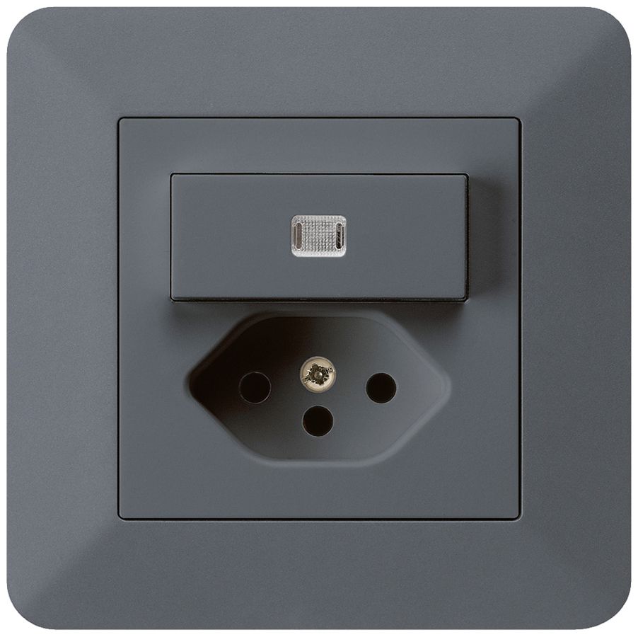 UP-Leuchtkombination A-R/1P+T13 anthrazit kallysto.trend