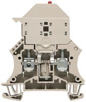 Borne fusible Weidmüller WSI /LD 10…36VUC connexion à vis 6mm² TS35 beige