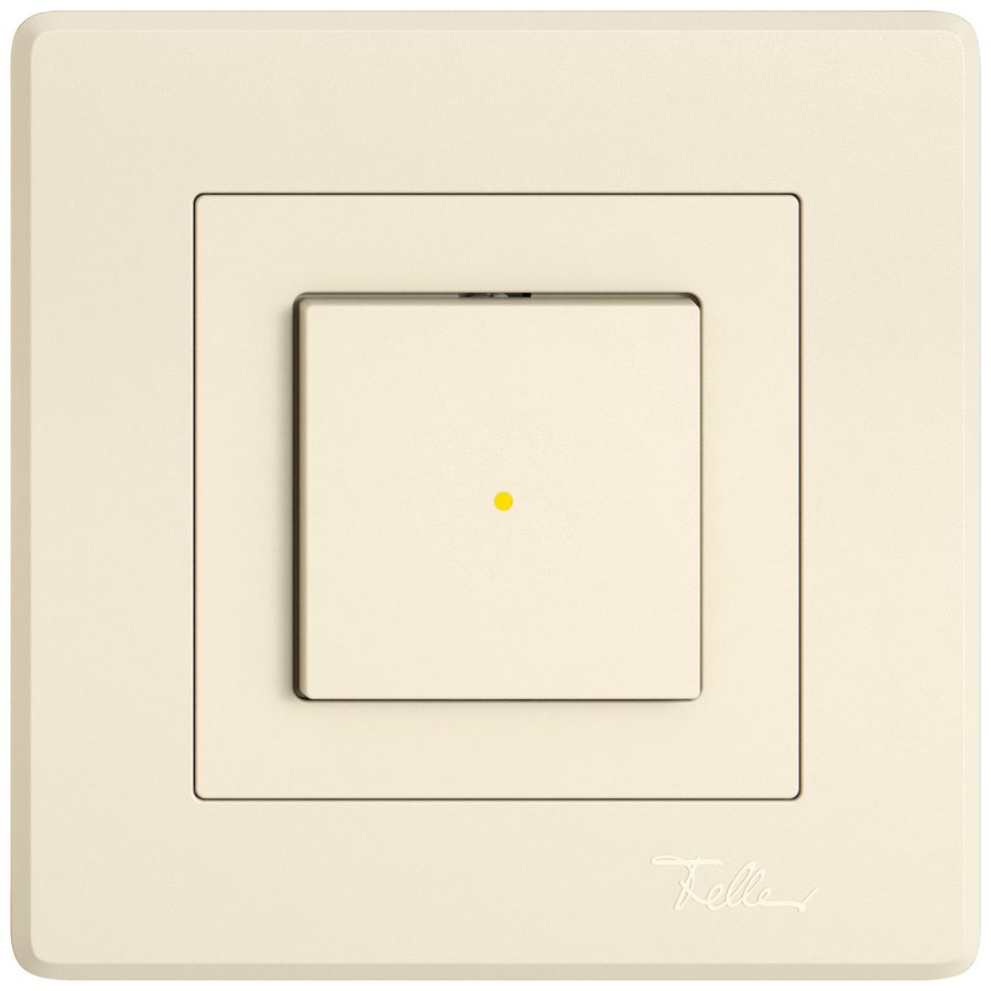 Poussoir ENC EDIZIO.liv SNAPFIX® ARL/1P éclairage frontal jaune cr