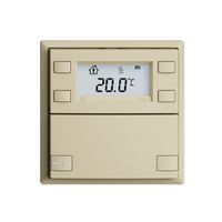 Pulsante RTH INC KNX 1×EDIZIOdue F vanille, con LED RGB