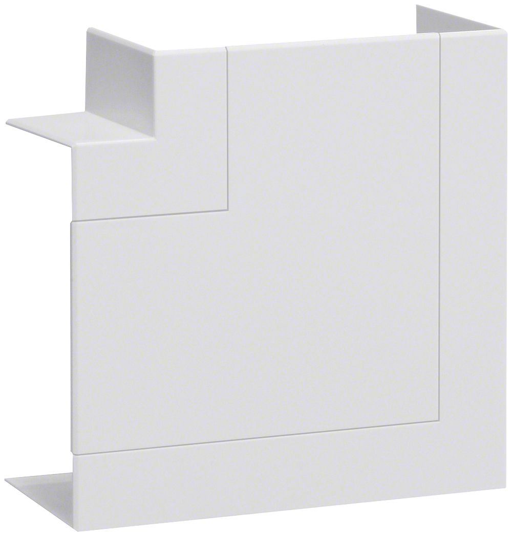 Angle plat tehalit BR 68×130mm couvercle 80mm sans halogène blanc trafic