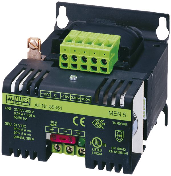 Speisegerät mit Gleichrichter Murrelektronik MEN 230/400VAC, 24VDC/2.5A