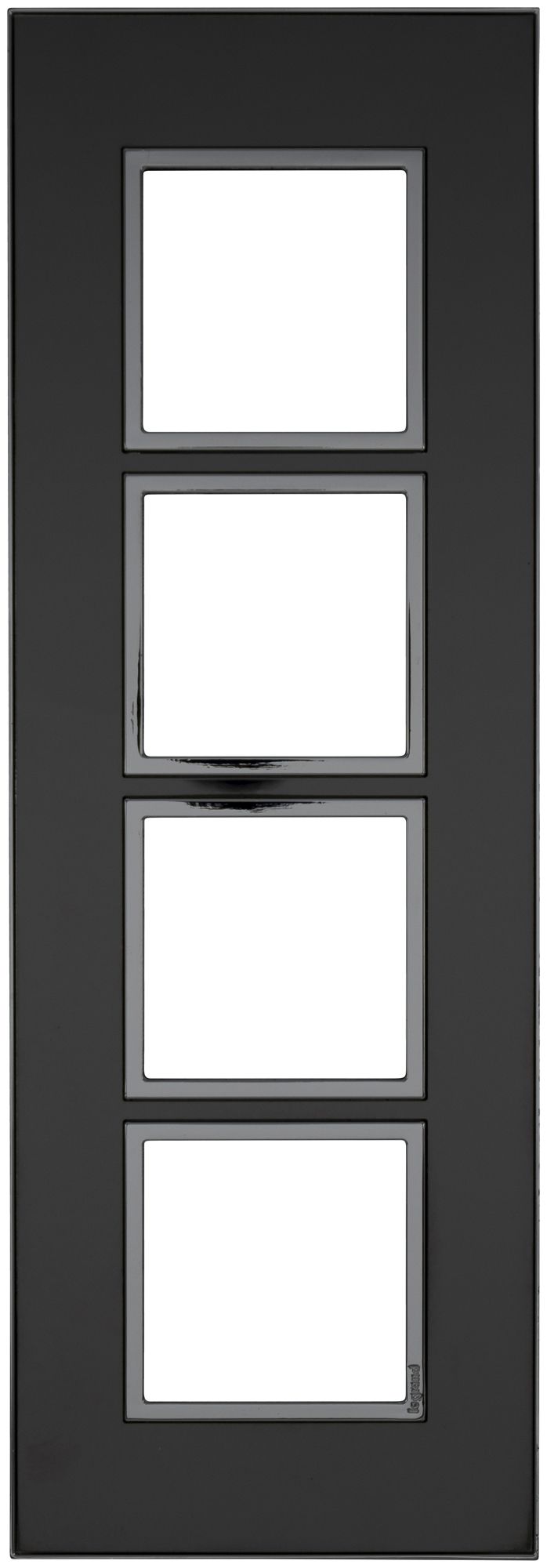 Telaio di copertura ATO 1×4 modulo, black reflective