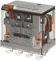 Leistungsrelais Finder 56 4W 12A/230VAC AgNi Prüftaste/mechanische Anzeige