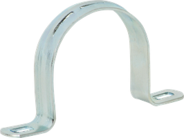 Bride acier 2 vis M50 zing.