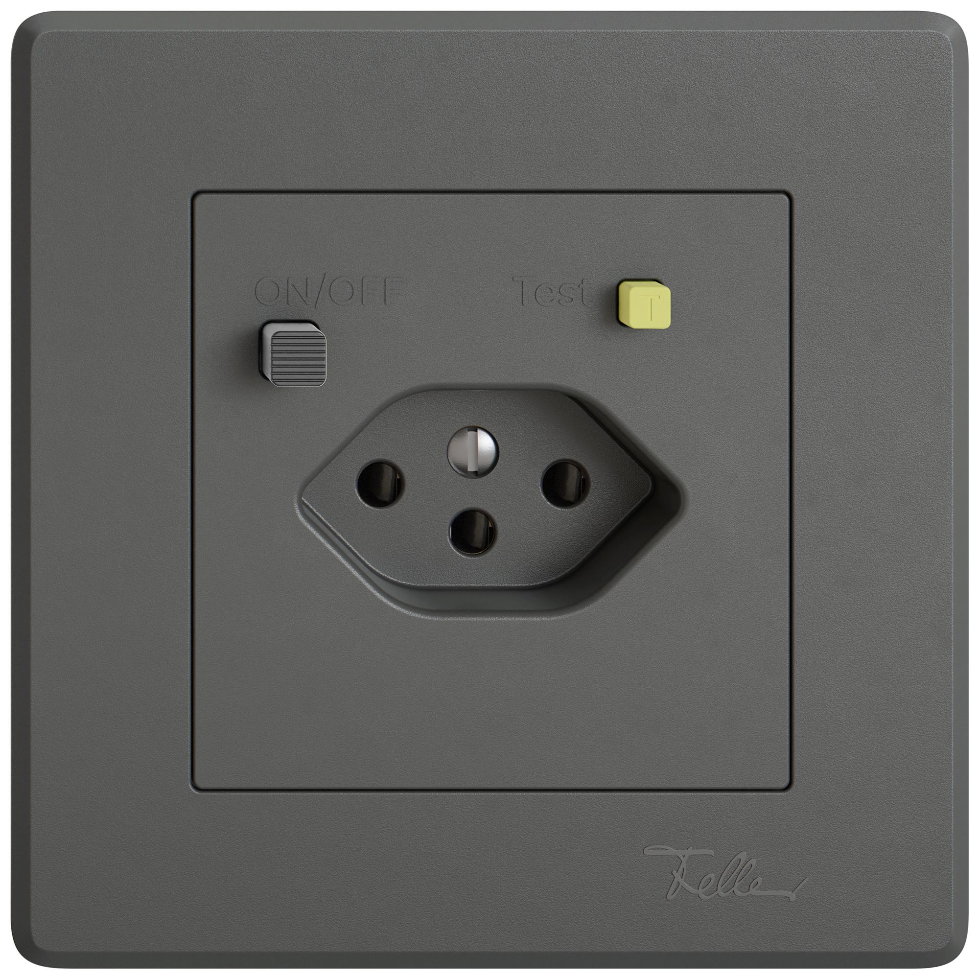 UP-Steckdose FI EDIZIO.liv  1×T13 dgu