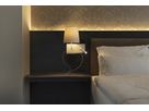 Applique SLV SOMNILA FLEX LEFT E27 40W avec liseuse LED 1.2W et USB blanc