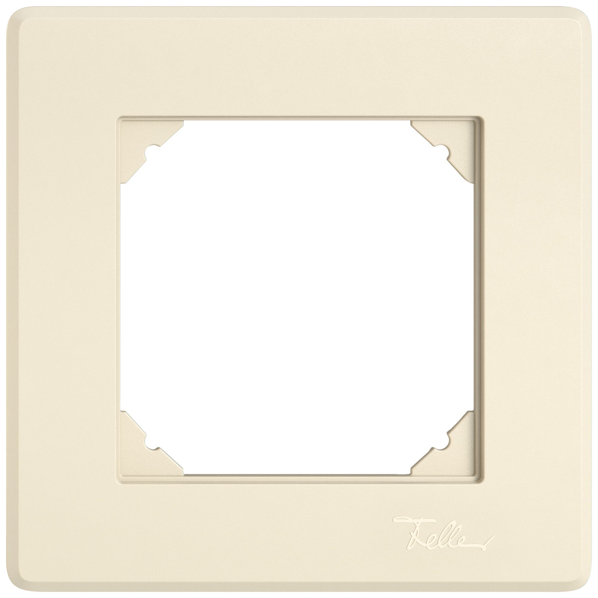 UP-Abdeckrahmen EDIZIO.liv SNAPFIX® 1×1 96×96mm cr