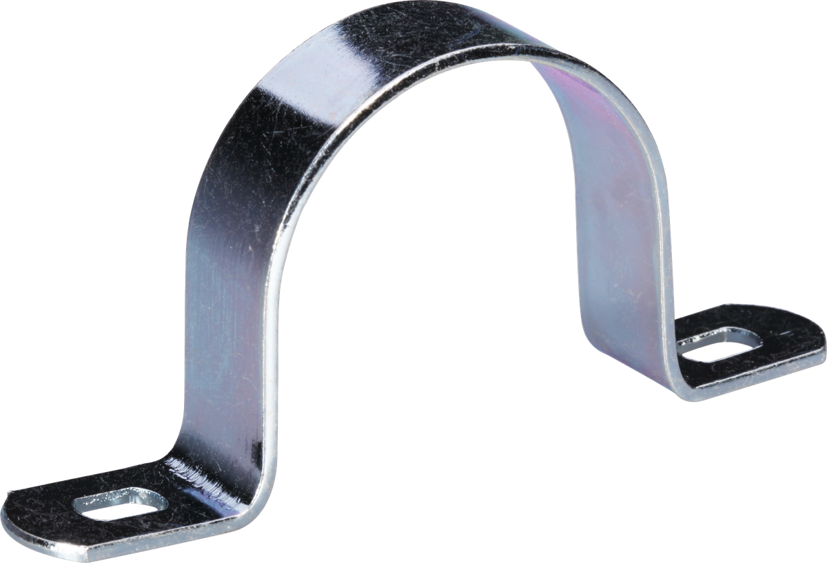 Brida 2 viti per TA M32 ferro zinc./prom.