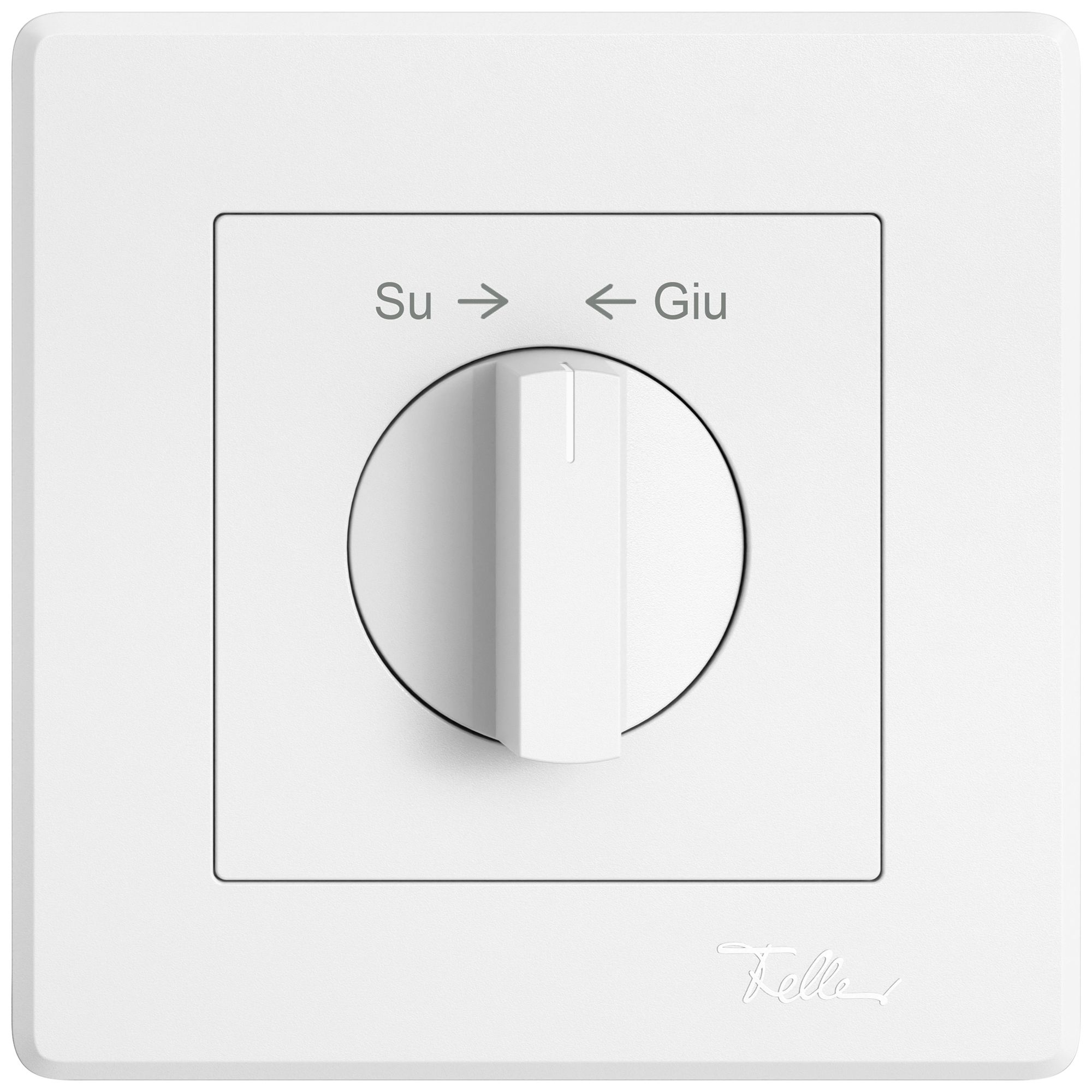 UP-Montageset EDIZIO.liv SNAPFIX® f.Schwenktaster m.Griff Su → ← Giù ws