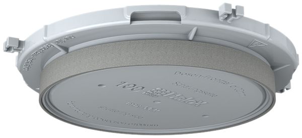 Frontteil HaloX 100 für Sichtbeton Deckenausschnitt Ø100mm