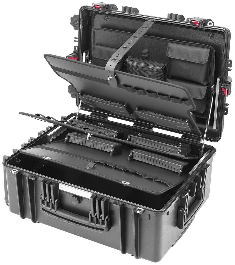 Valise d'outils CIMCO Gigant-Pro, vide, 630×490×300mm, noir, 14.5kg
