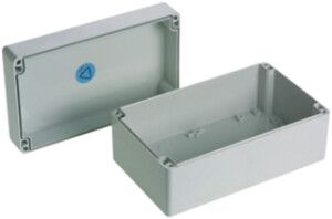 Boîtier AP Woertz Lithos 240×160×90mm gris clair IP65 polycarbonate