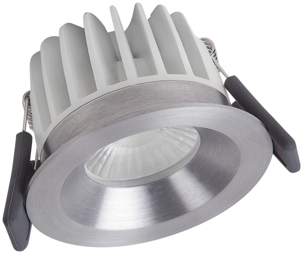 EB-LED-Downlight LDV SPOT FP FIX DIM, 8W 4000K IP44 silber