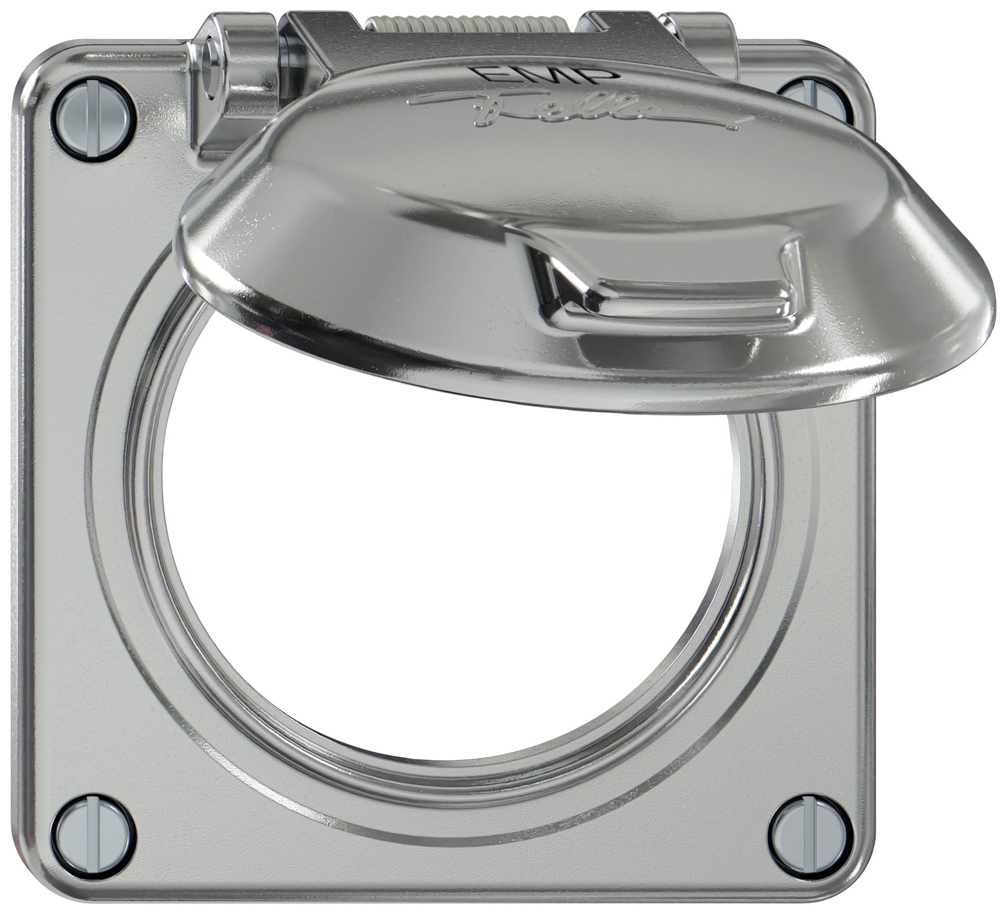 Parte superiore ELEMENT SNAPFIX® c.cop.p.prese IP20 c.simbolo EMP Ø60mm all