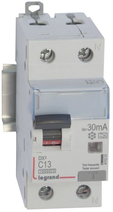 Disgiuntore differenziale Legrand DX3standard C 2P 13A 10kA 30mA tipo A, 5 pezzi