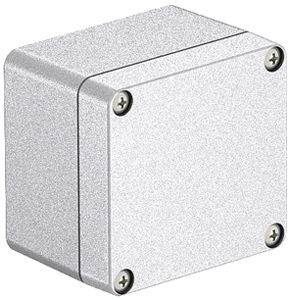 Coffret vide BET Mx CR3 80×75×57mm alu IP66 gris