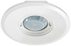 Détecteur de présence ENC ESYLUX PD-FLAT-L 360i/8 RW KNX, blanc