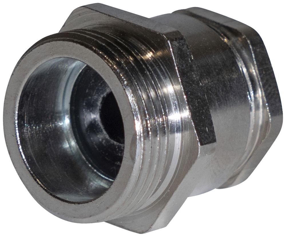 Pressacavo Plica DIN 46320, M20 per cavo Ø4…11.5mm 7mm ottone nichelato IP65