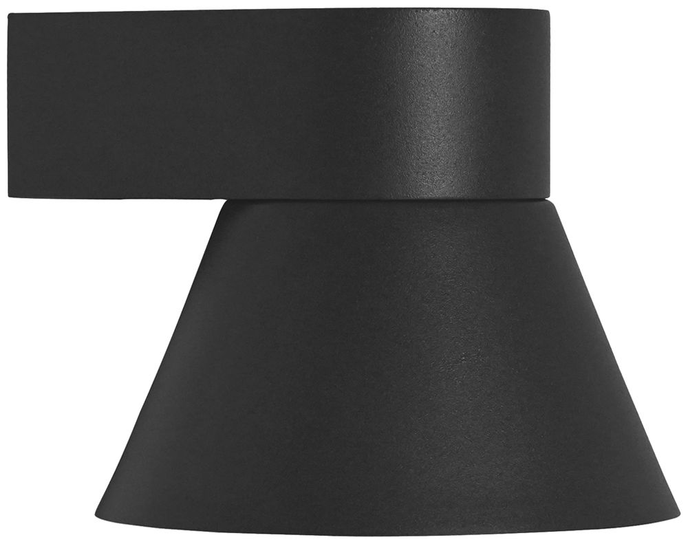 Applique Nordlux Kyklop Cone 1×GU10 25W IP54 Ø156×175mm nero