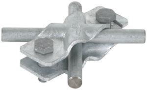 Morsetto SVP DEHN/elvatec per condutt.Ø8…10/pi 30mm zincato a caldo a immersione