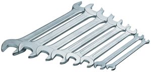 Doppelmaulschlüssel-Satz Cimco 8-teilig 7…22mm, DIN3110/ISO3318