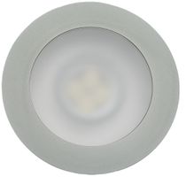 Lampada LED INS senza NIVEAU GU10 230V senza lampada, bianco, anod.