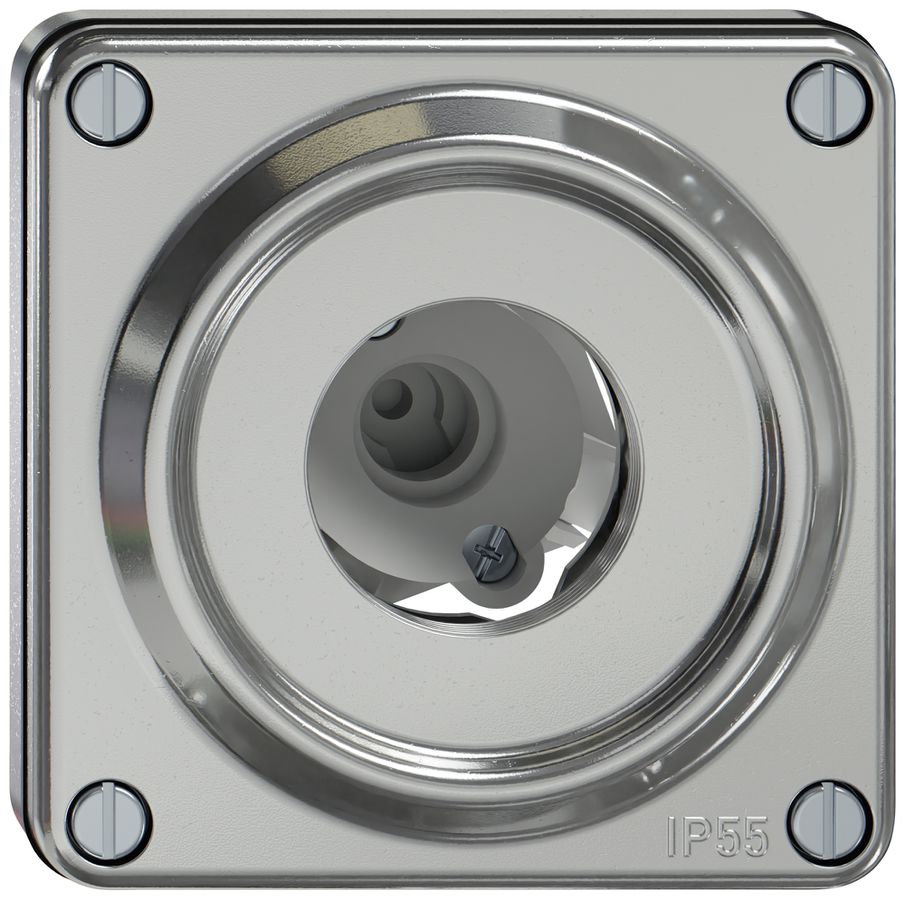 Lampada segnale INC ELEMENT SNAPFIX® 250V 7W IP55 87×87×51mm all