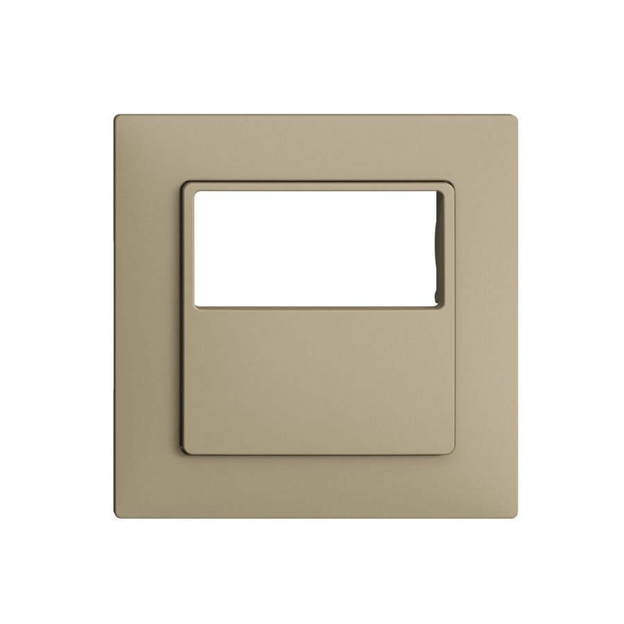 Set frontale EDIZIOdue F per rilevatore di movimento pirios 180 R eco plus, sand