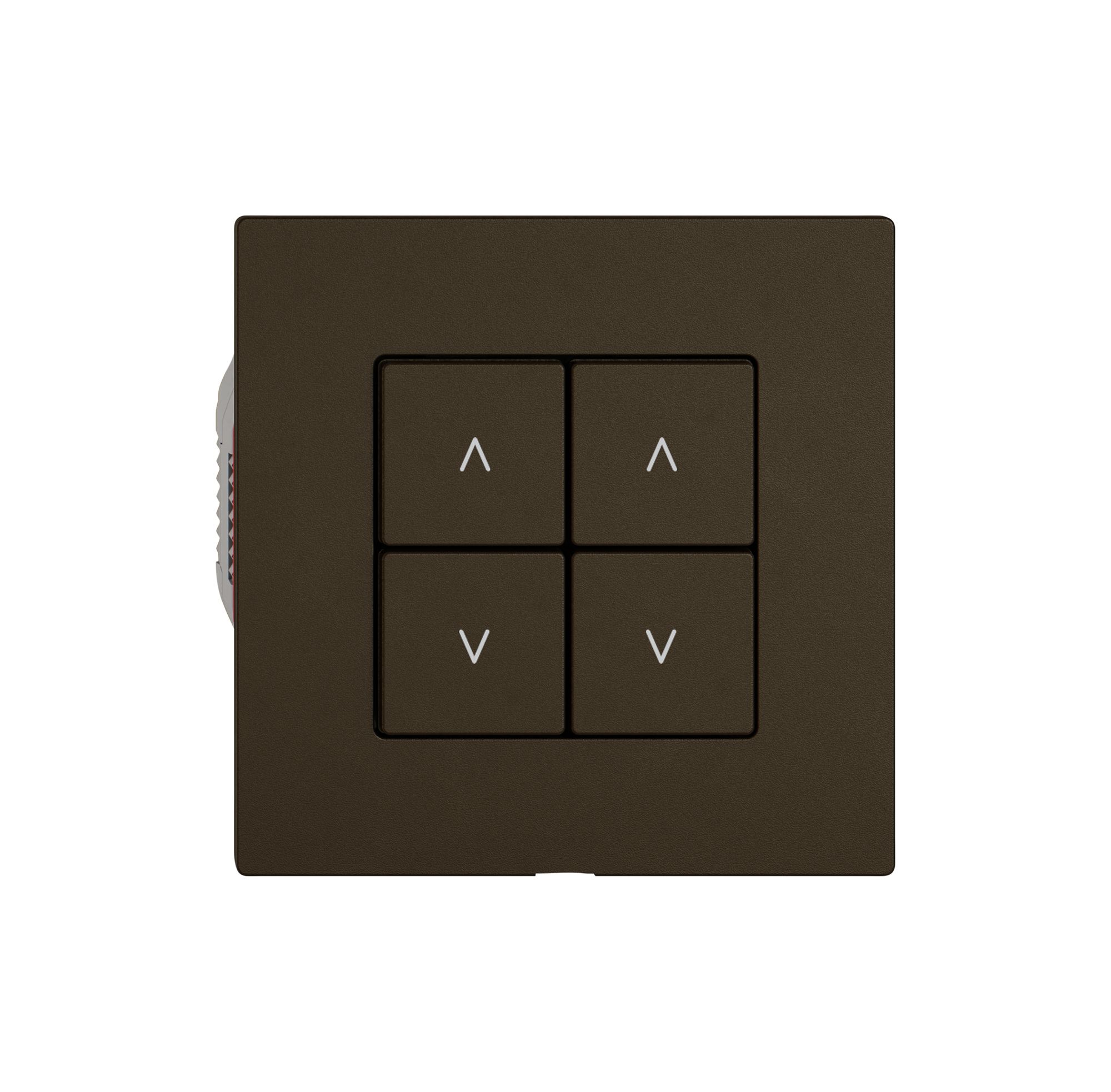 Station sec.stores EDIZIO.liv Wiser SNAPFIX® 2 canaux 4 touches WLAN br