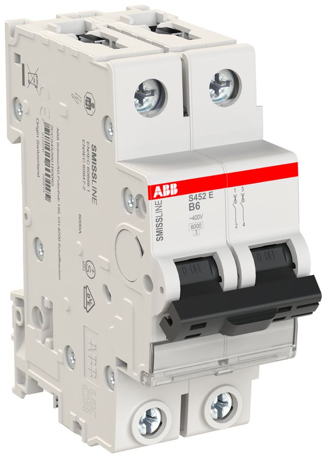 Disgiuntore SMISSLINE CLASSIC 2×6 B 6kA