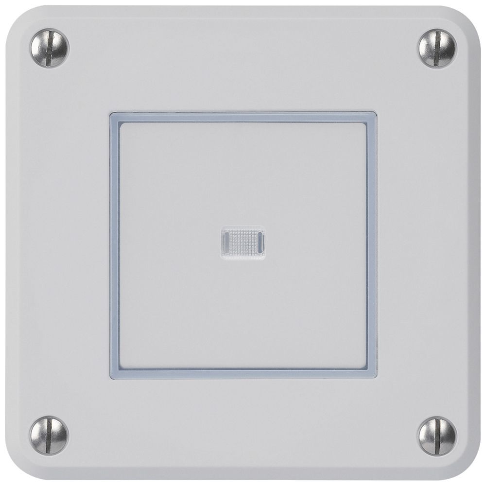 Interruttore INC robusto IP55 schema 6 illuminato grigio per combinazione