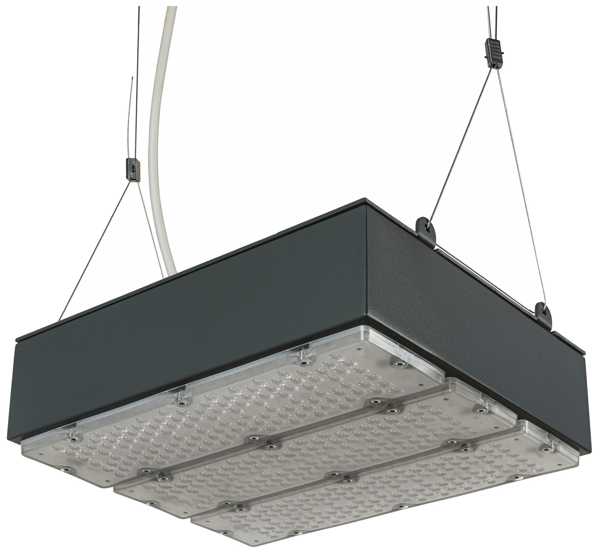 Proiettore capannone LED Sylvania KubiXx WIDE 83W 14300lm 840 IP65 DALI 330×280