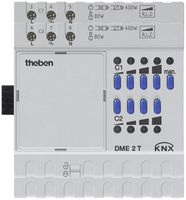Actionneur-variateur KNX AMD Theben 2×400W module d'ext.