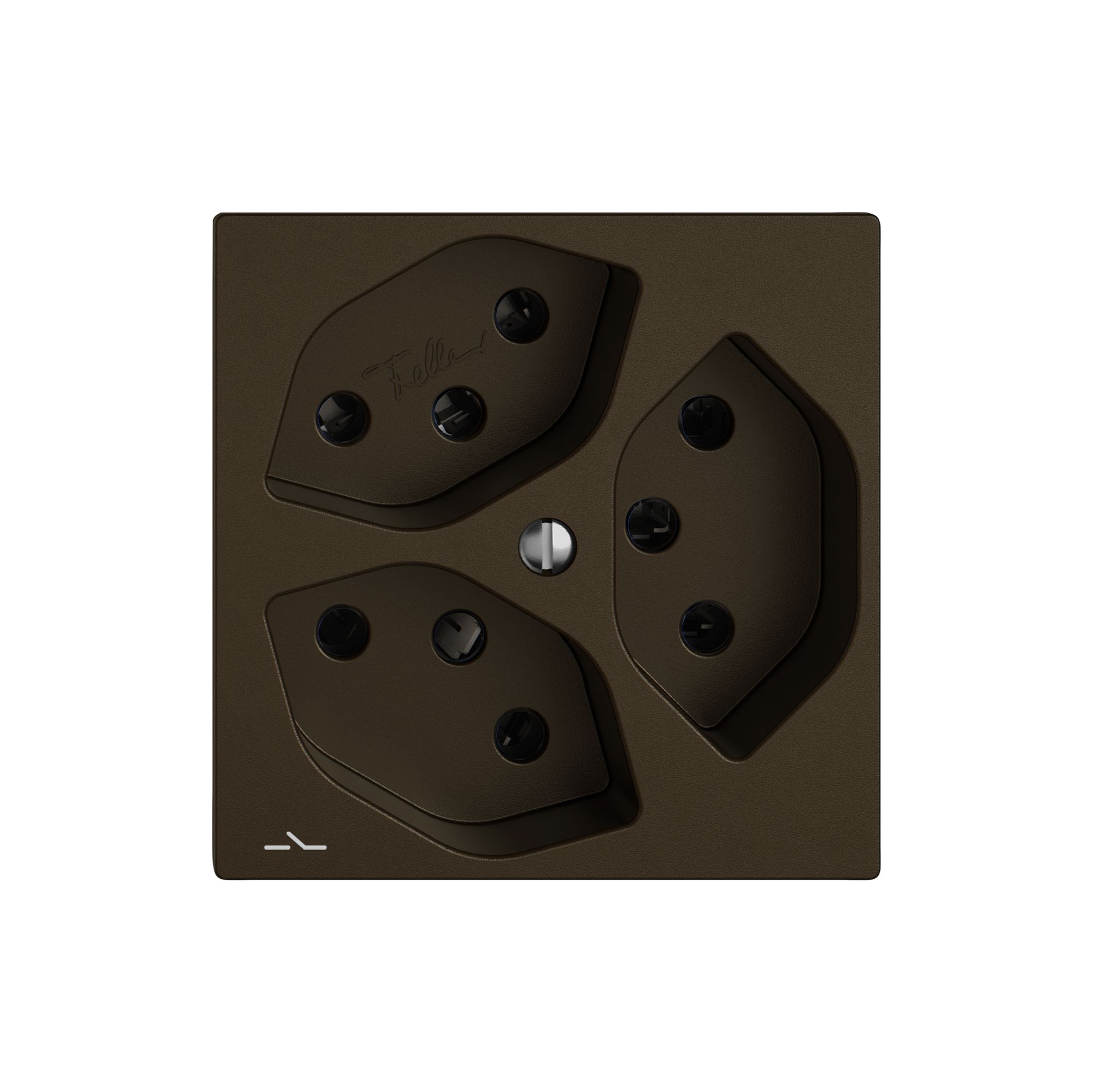 Presa EDIZIO.liv SNAPFIX® 3×T13 1×S ma