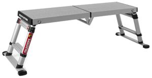 Plattformleiter TELESTEPS Solid Line Alu 4 Sprossen 880mm max.150kg